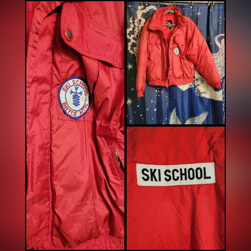 Vintage Bryce Resort "Ski School" Jacket
